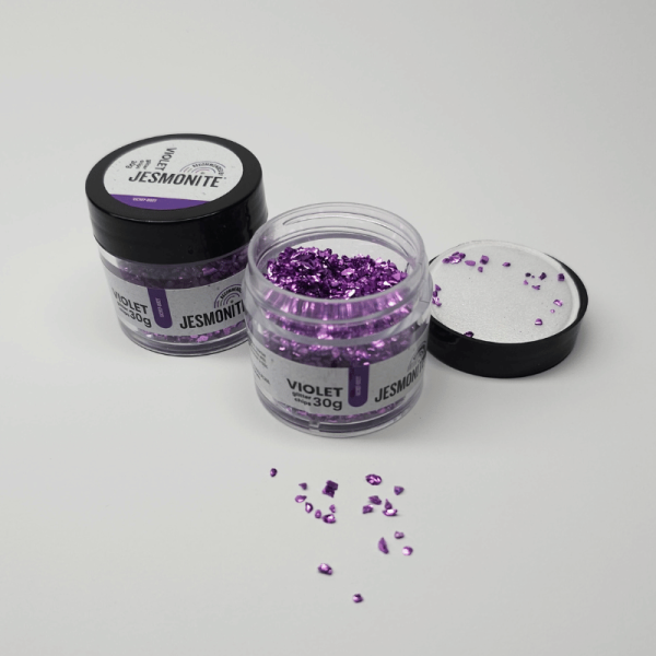 Glitzerchips 30g - Violet - Violett